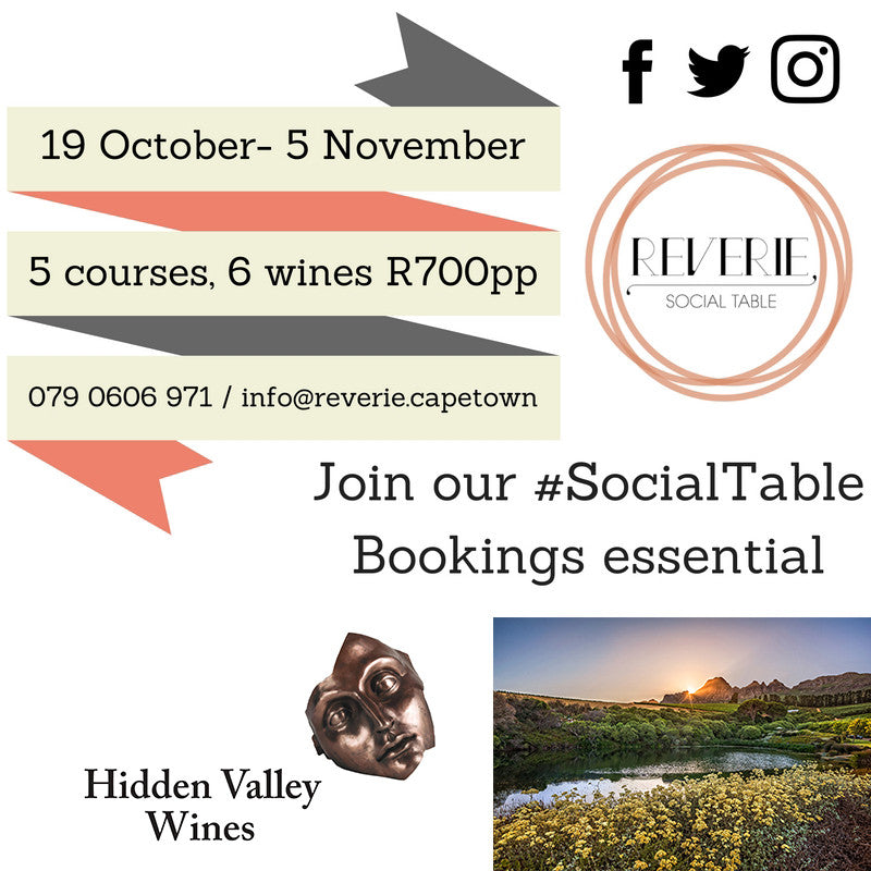 Hidden Valley Wines Grace the #SocialTable at Reverie Social Table
